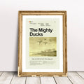 The Mighty Ducks Mid-Century Modern Inspired Print - Poster | Canvas Wall Art Print