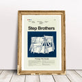 Step Brothers Mid-Century Modern Inspired Print - Poster | Canvas Wall Art Print