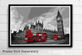 England Big Ben Illustration #3 - London Landmark British Monument Uk Travel - Poster | Canvas Wall Art Print