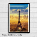 Eiffel Tower #2 - Paris Landmark France Monument Europe Travel - Poster | Canvas Wall Art Print
