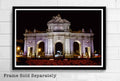 Spain'S Puerta De Alcal‚àö¬®‚àö¬∞ Madrid Illustration -Spanish Landmark Monument Europe Landmark - Poster | Canvas Wall Art Print