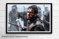 Jon Snow From Game Of Thrones Illustration #3 - Fantasy Song Of Ice And Fire - Poster | Canvas Wall Art Print