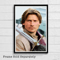 Jaime Lannister From Game Of Thrones Illustration #2 - Fantasy Song Of Ice And Fire - Poster | Canvas Wall Art Print