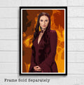 Melisandre - Red Priestess From Game Of Thrones Illustration #3 - Fantasy Song Of Ice And Fire - Poster | Canvas Wall Art Print