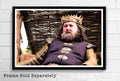 King Robert Baratheon From Game Of Thrones Illustration - Fantasy Song Of Ice And Fire - Poster | Canvas Wall Art Print