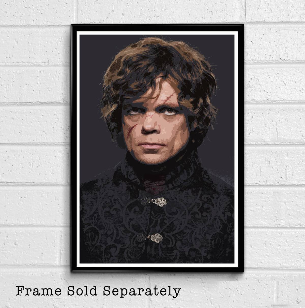 Tyrion Lannister From Game Of Thrones Illustration #3 - Fantasy Song Of Ice And Fire - Poster | Canvas Wall Art Print