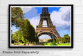 Eiffel Tower Illustration #5 - Paris France Landmark French Landmark Europe Travel - Poster | Canvas Wall Art Print