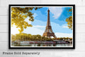 Eiffel Tower Illustration #7 - Paris France Landmark French Landmark Europe Travel - Poster | Canvas Wall Art Print