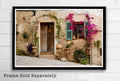 Rustic Spanish Home Illustration - Spain European Spanish Europe Travel - Poster | Canvas Wall Art Print