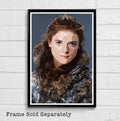 Ygritte The Wildling From Game Of Thrones Illustration - Fantasy Song Of Ice And Fire - Poster | Canvas Wall Art Print
