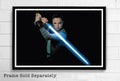 Rey From Star Wars Illustration #4 - The Last Jedi And The Force Awakens Movie Sci-Fi - Poster | Canvas Wall Art Print