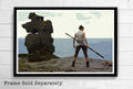 Star Wars - Rey - The Last Jedi And The Force Awakens Illustration #5 - Movie Sci-Fi - Poster | Canvas Wall Art Print