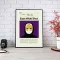 Eyes Wide Shut Mid-Century Modern Inspired Print - Poster | Canvas Wall Art Print