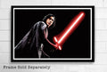 Star Wars Kylo Ren Illustration #5 - The Force Awakens Sci-Fi Film Movie - Poster | Canvas Wall Art Print