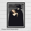 V For Vendetta Illustration #4 - Comicbook Superhero Revolution Film Movie - Poster | Canvas Wall Art Print