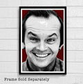 Jack Nicholson Illustration #2 - Hollywood Icon Movie Film - Poster | Canvas Wall Art Print