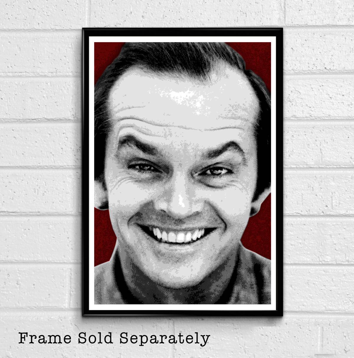Jack Nicholson Illustration #2 - Hollywood Icon Movie Film - Poster | Canvas Wall Art Print