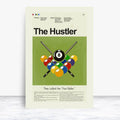 The Hustler Mid-Century Modern Inspired Print - Poster | Canvas Wall Art Print