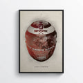 Jorge Lorenzo Moto Gp Helmet Motorcycle Motorbike, Spanish - Poster | Canvas Wall Art Print