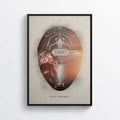 Marc Marquez Helmet Moto Gp Motorcycle Motorbike - Poster | Canvas Wall Art Print