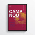 Fc Barcelona Camp Nou Stadium Football, Football Print, Barcelona Print, Sports Wall Art - Poster | Canvas Wall Art Print