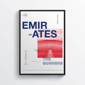 Arsenal Fc Football Print Afc Emirates Stadium Wall Art - Poster | Canvas Wall Art Print