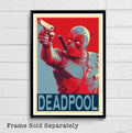 Deadpool Political Illustration #2 - Marvel Superhero Movie Comicbook Film - Poster | Canvas Wall Art Print
