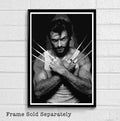 Wolverine Xmen Hugh Jackman Logan Illustration #2 - Superhero Comicbook Film Movie - Poster | Canvas Wall Art Print