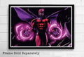 Magneto Xmen Illustration #2 - Marvel Superhero Movie Comicbook Film - Poster | Canvas Wall Art Print