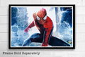 Spiderman Illustration #3 - Marvel Superhero Movie Comicbook Film - Poster | Canvas Wall Art Print