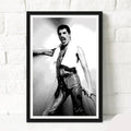 Freddie Mercury Of Queen Illustration #4 - Rock And Roll Music Icon - Poster | Canvas Wall Art Print