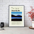 Stand By Me Mid-Century Modern Inspired Print - Poster | Canvas Wall Art Print