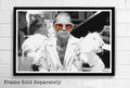 Sir Elton John Illustration #2 - Rock And Roll Music Icon - Poster | Canvas Wall Art Print