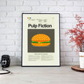 Pulp Fiction Mid-Century Modern Inspired Print - Poster | Canvas Wall Art Print