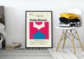 Pretty Woman Mid-Century Modern Inspired Print - Poster | Canvas Wall Art Print