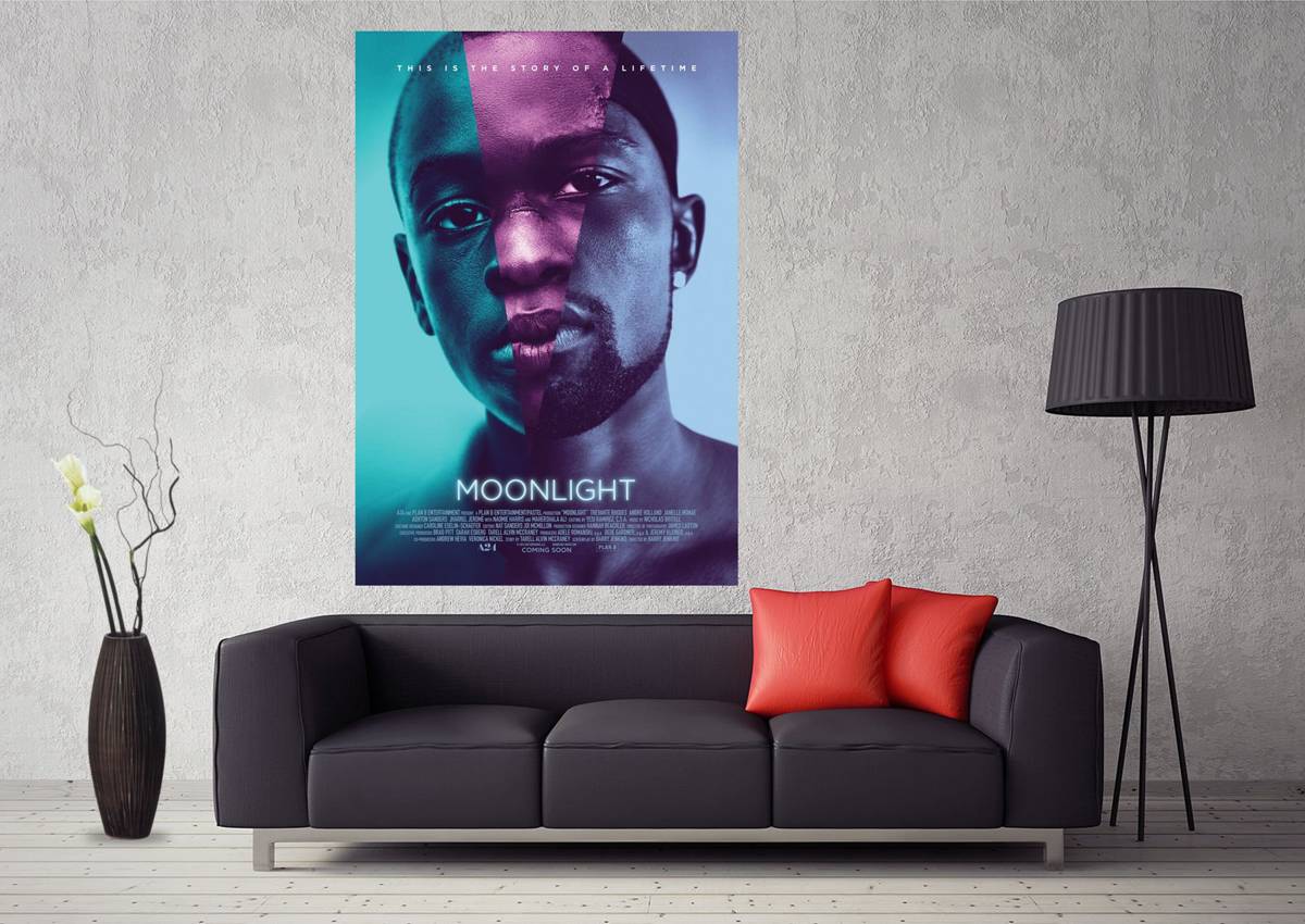 Moonlight 2017 Movie Oscar Best Film Naomie Harris Art #051 - Poster | Canvas Wall Art Print