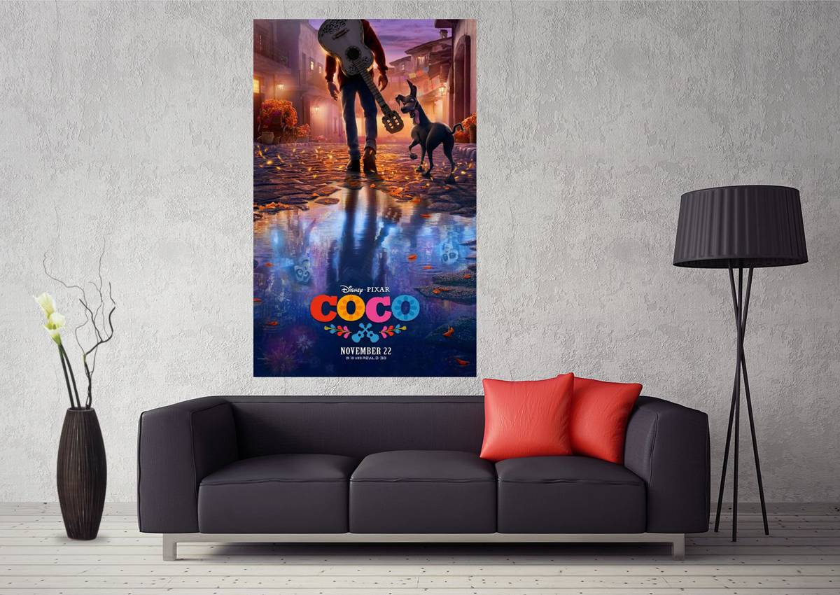 Coco - Pixar Music Boy Adventure 2017 Caartoon Movie Art #057 - Poster | Canvas Wall Art Print