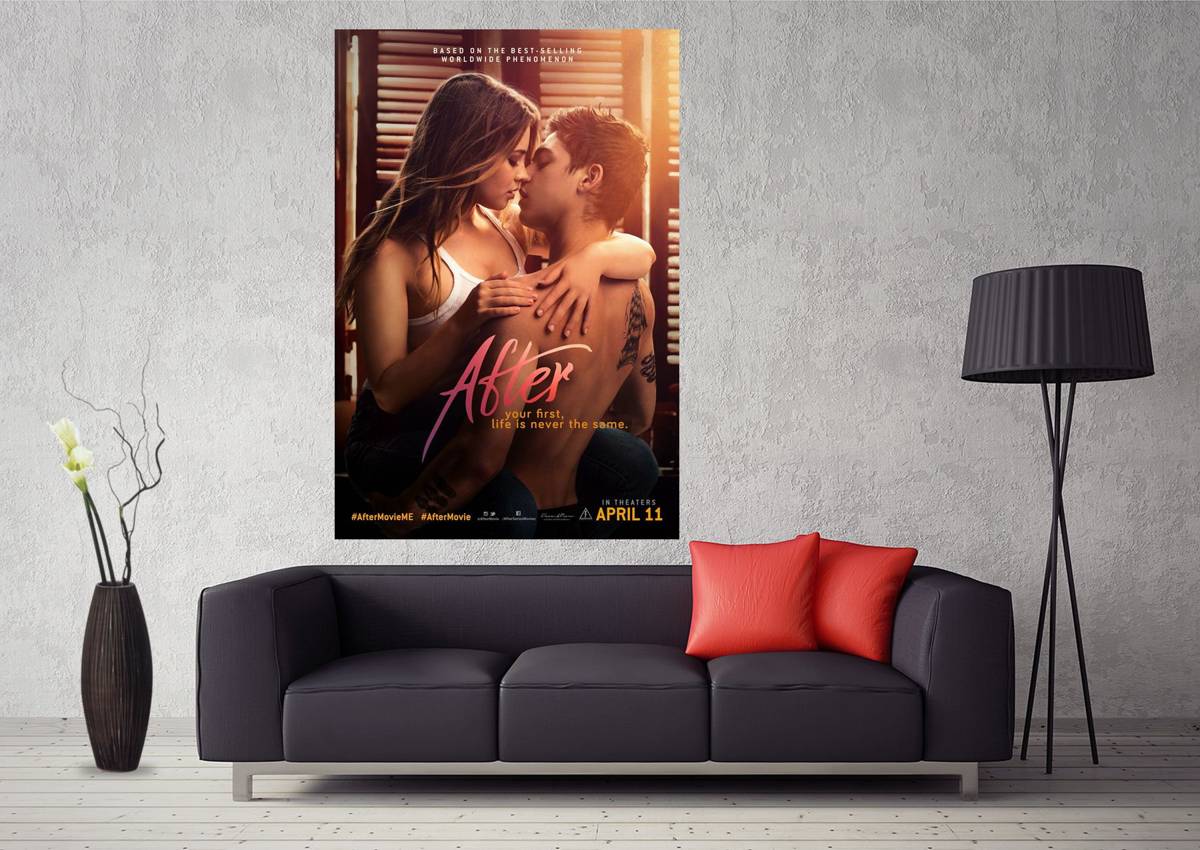 After - Jenny Gage Anna Todd 2019 Movie Art #063 - Poster | Canvas Wall Art Print
