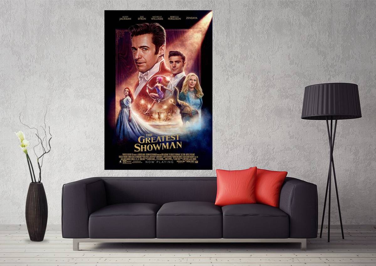 The Greatest Showman Movie Hugh Jackman Art #068 - Poster | Canvas Wall Art Print