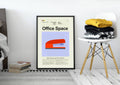 Office Space Mid-Century Modern Inspired Print - Poster | Canvas Wall Art Print