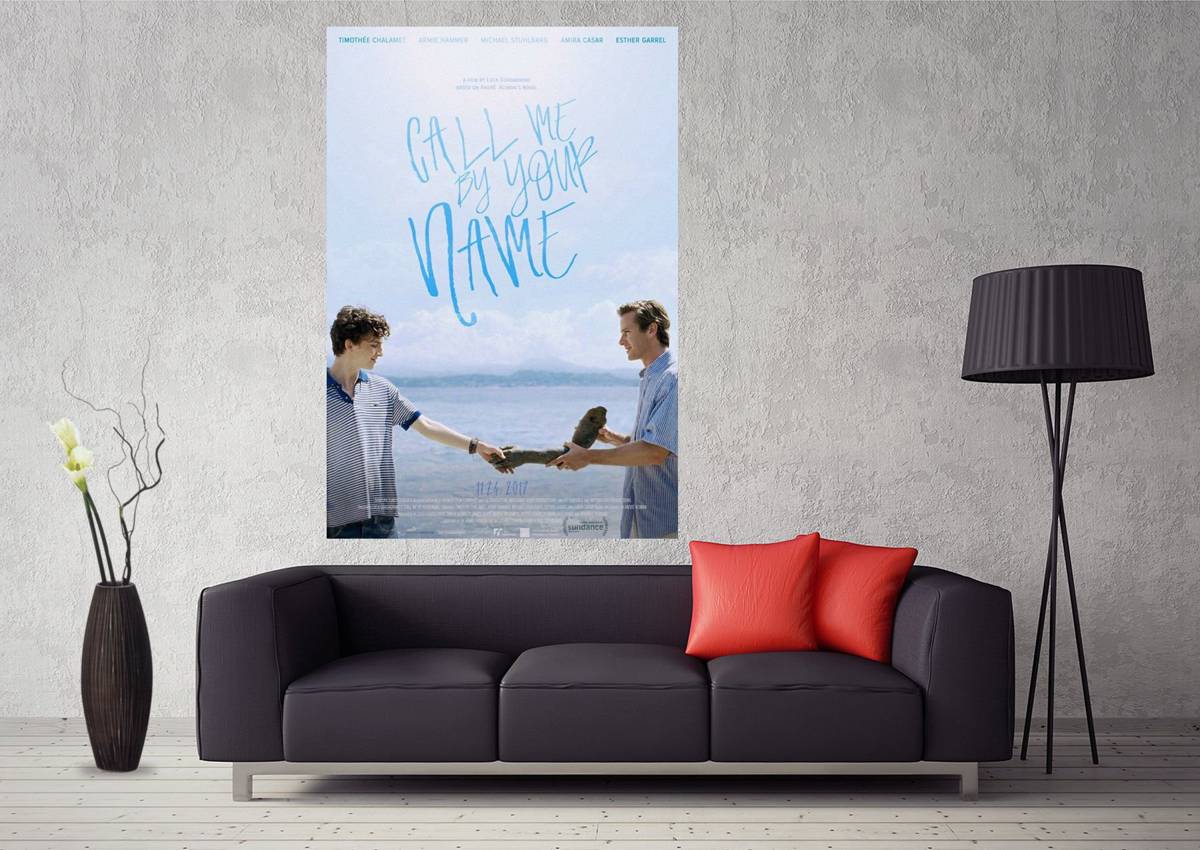 Call Me By Your Name Movie Art #078 - Poster | Canvas Wall Art Print