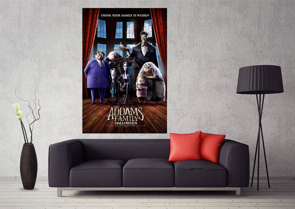 2019 New The Addams Family Movie Art #086 - Poster | Canvas Wall Art Print