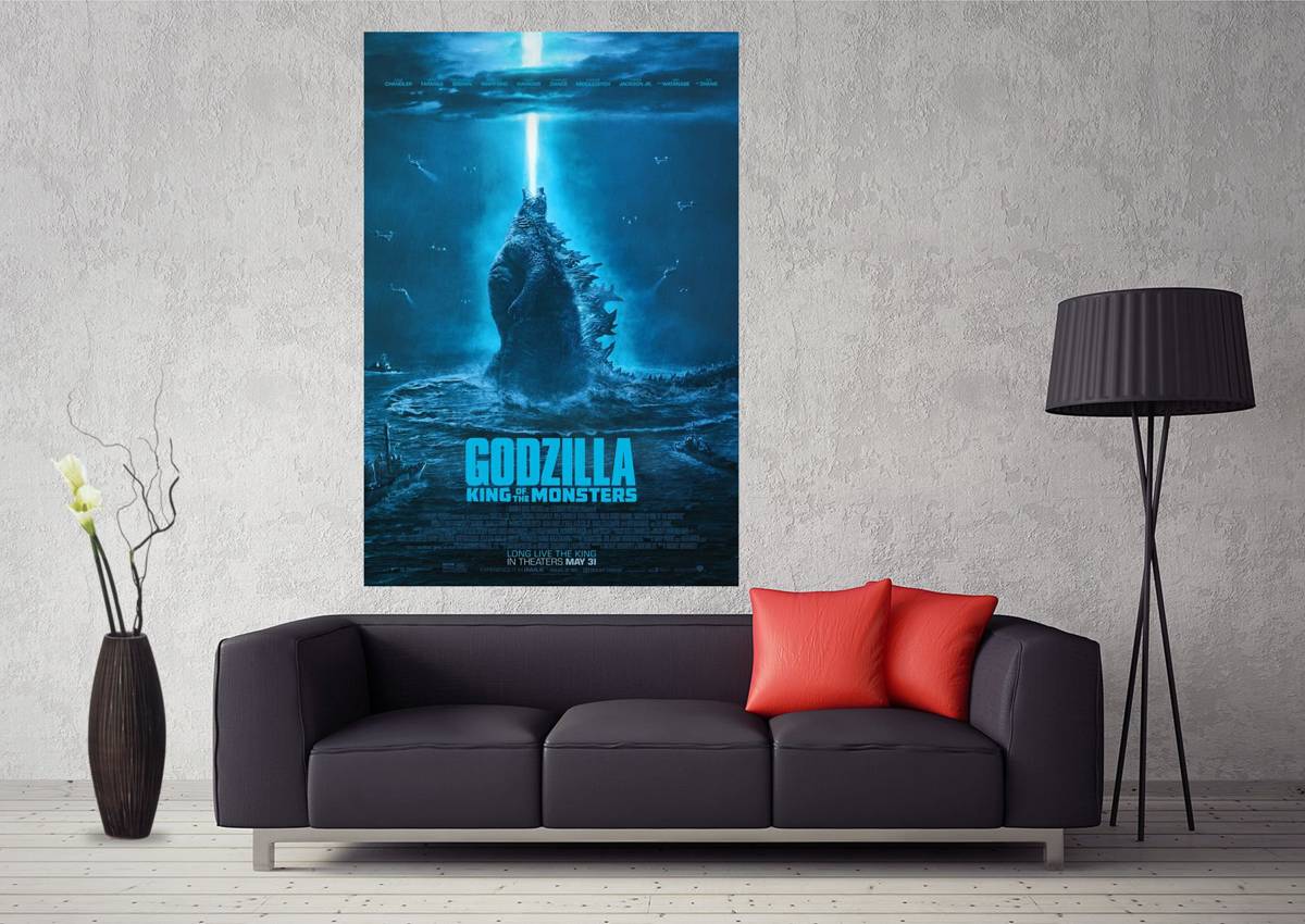 Godzilla King Of Monsters (2019) Movie Art #087 - Poster | Canvas Wall Art Print