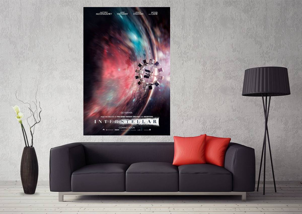 Interstellar 2014 Movie Art #099 - Poster | Canvas Wall Art Print