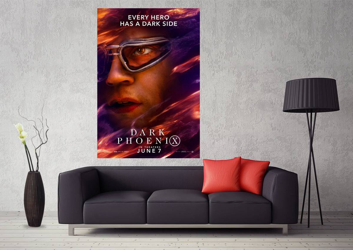 Dark Phoenix 2019 X-Men Movie Quicksilver Art #106 - Poster | Canvas Wall Art Print