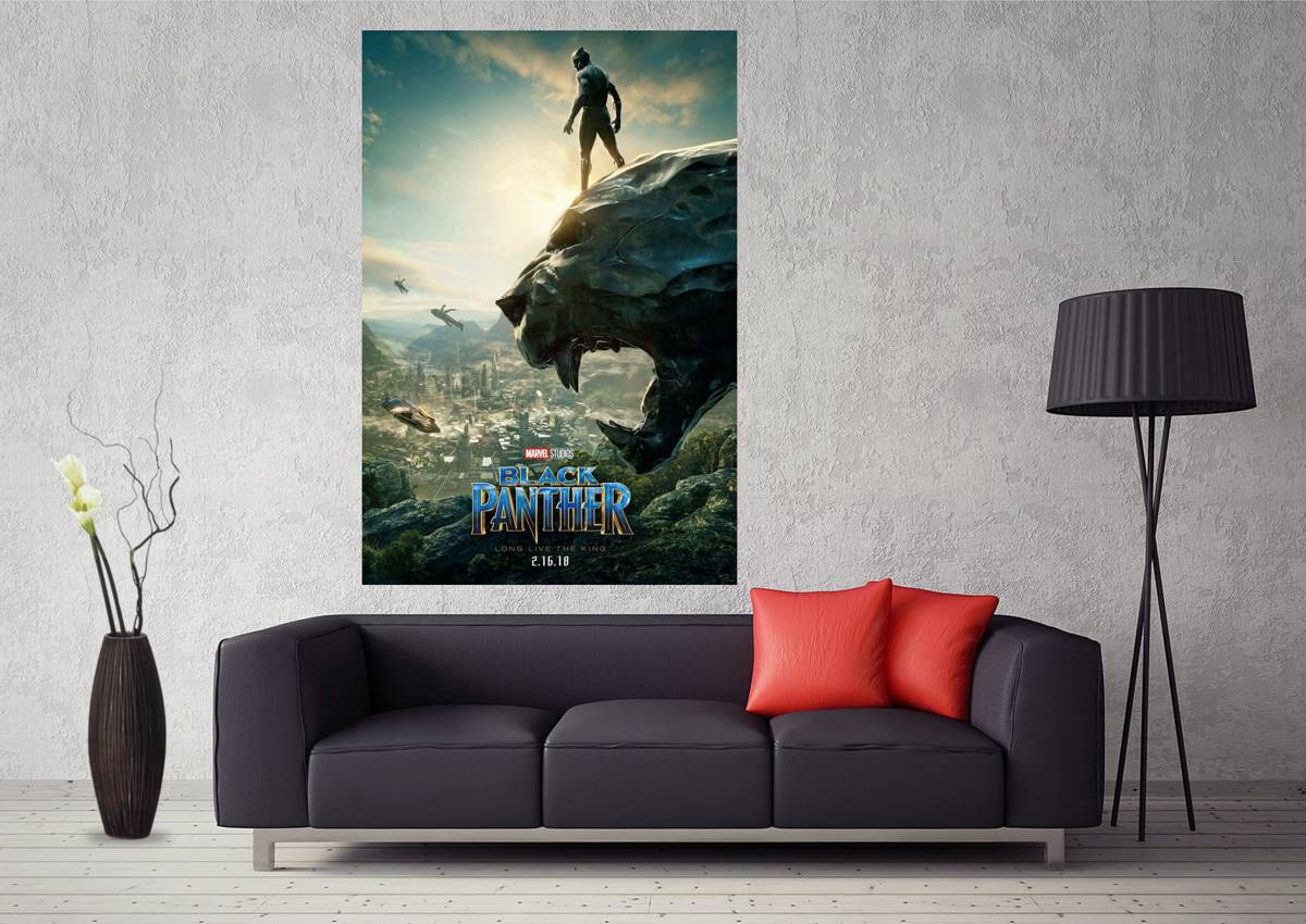 Black Panther-Hot Movie Art #118 - Poster | Canvas Wall Art Print