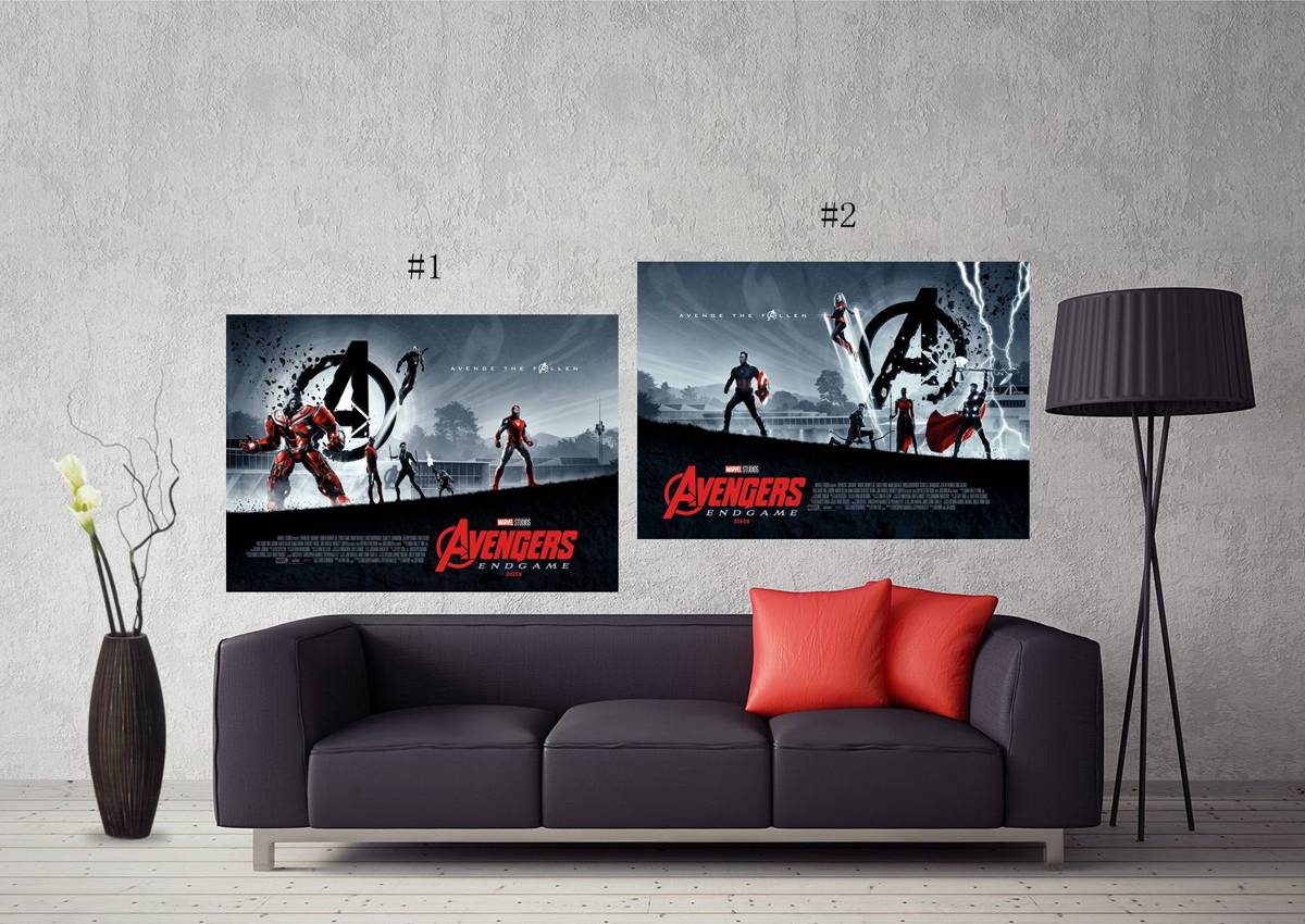 Avengers Endgame Captain America Marvel Carol Art #131 - Poster | Canvas Wall Art Print