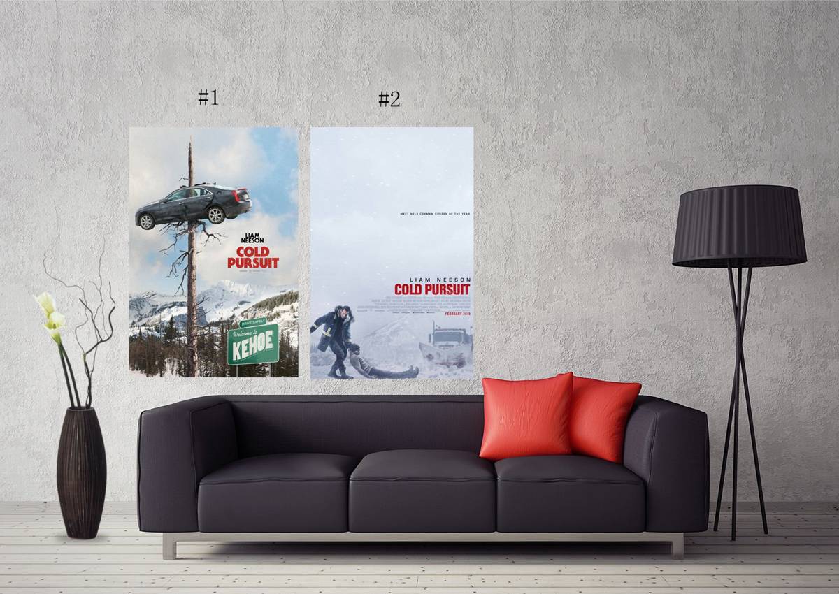 Cold Pursuit Movie Art #132 - Poster | Canvas Wall Art Print