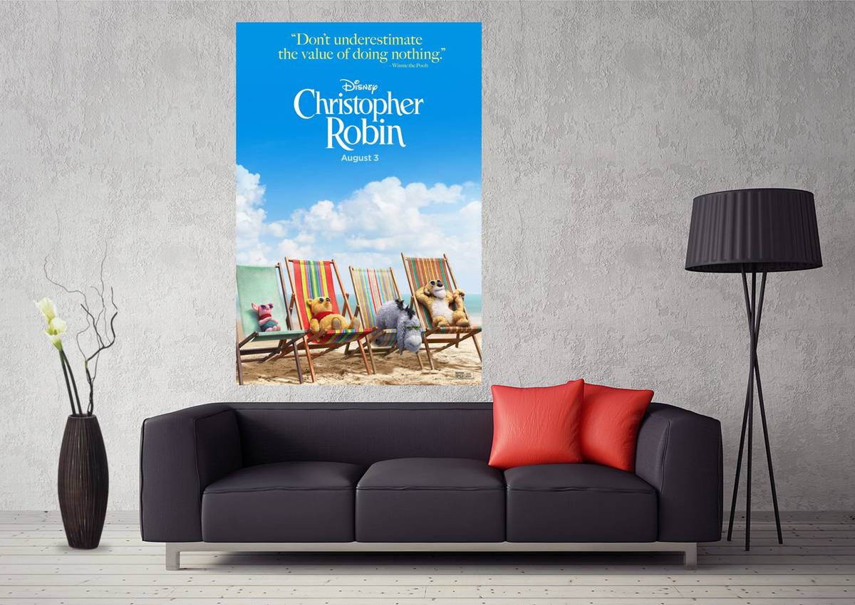 Christopher Robin Movie 2018 Film Art #137 - Poster | Canvas Wall Art Print