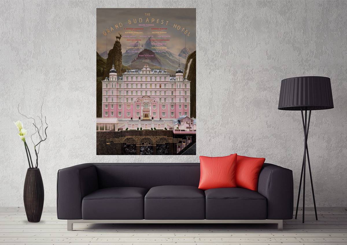 The Grand Budapest Hotel Movie Art #144 - Poster | Canvas Wall Art Print